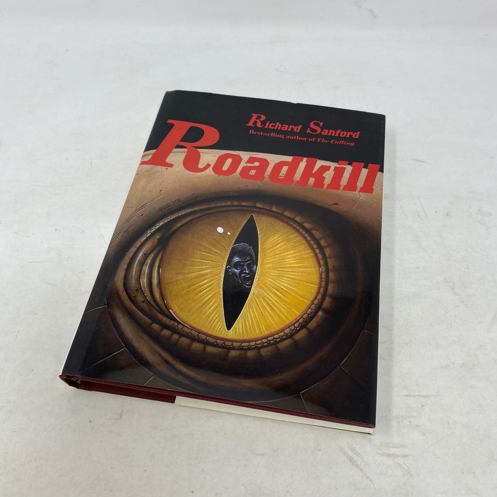 Roadkill Richard Sanford First Edition 1995 Hardcover Horror Suspense Novel Book